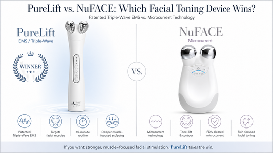 PureLift vs. NuFace - Here's Which Facial Toning Device Wins and Why