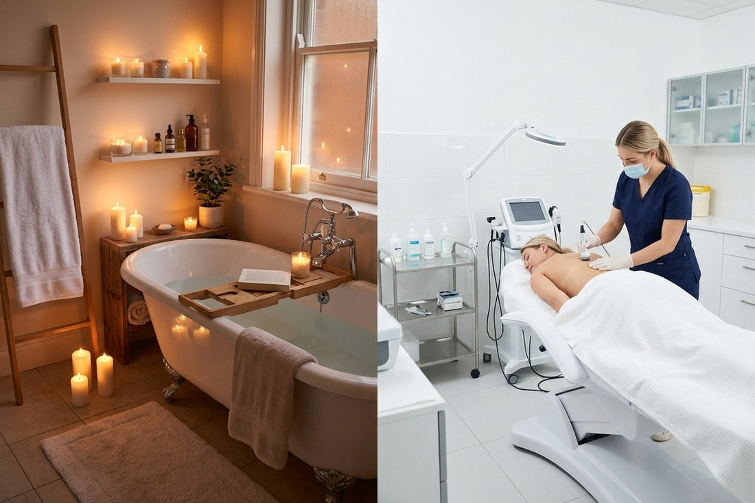 EMS Facial vs Emface: At-Home Device vs Professional Clinic Treatment Compared