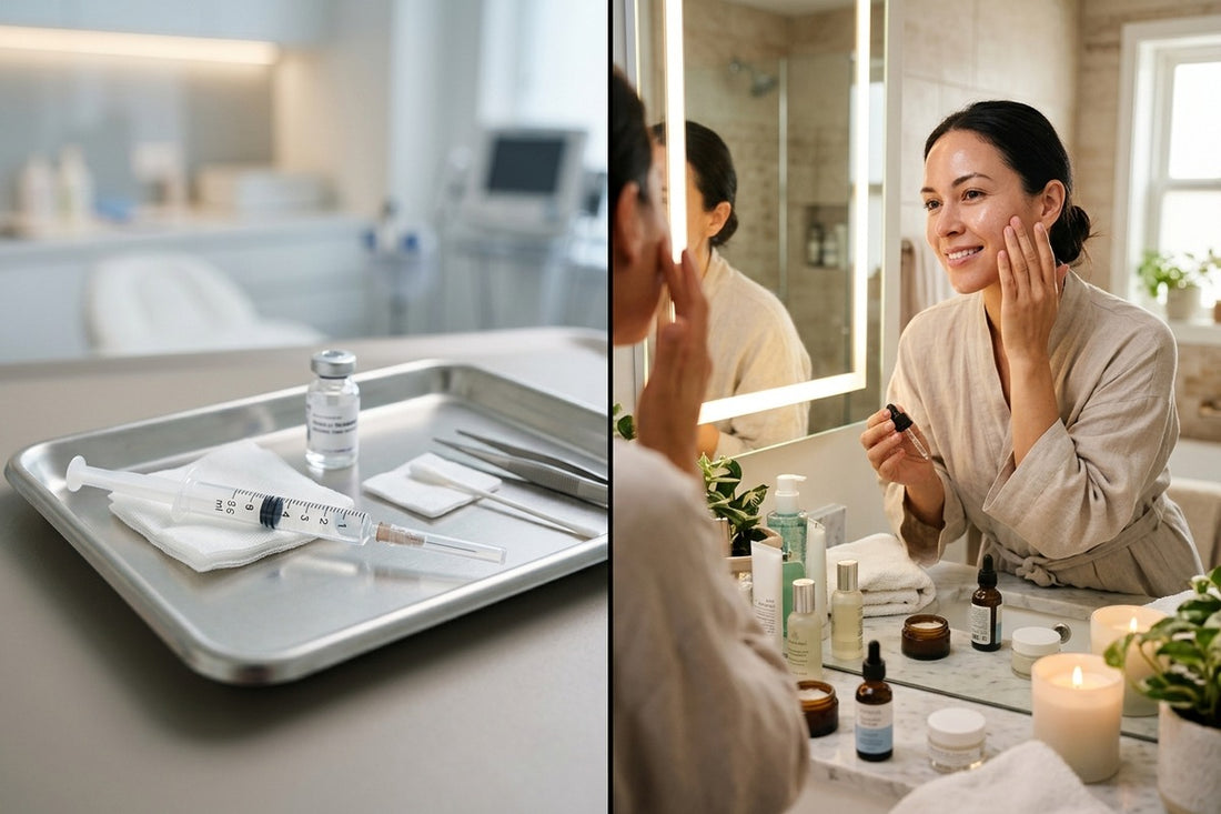 At-Home EMS Facial Devices vs Botox and Fillers: Cost, Results, and the Full Comparison