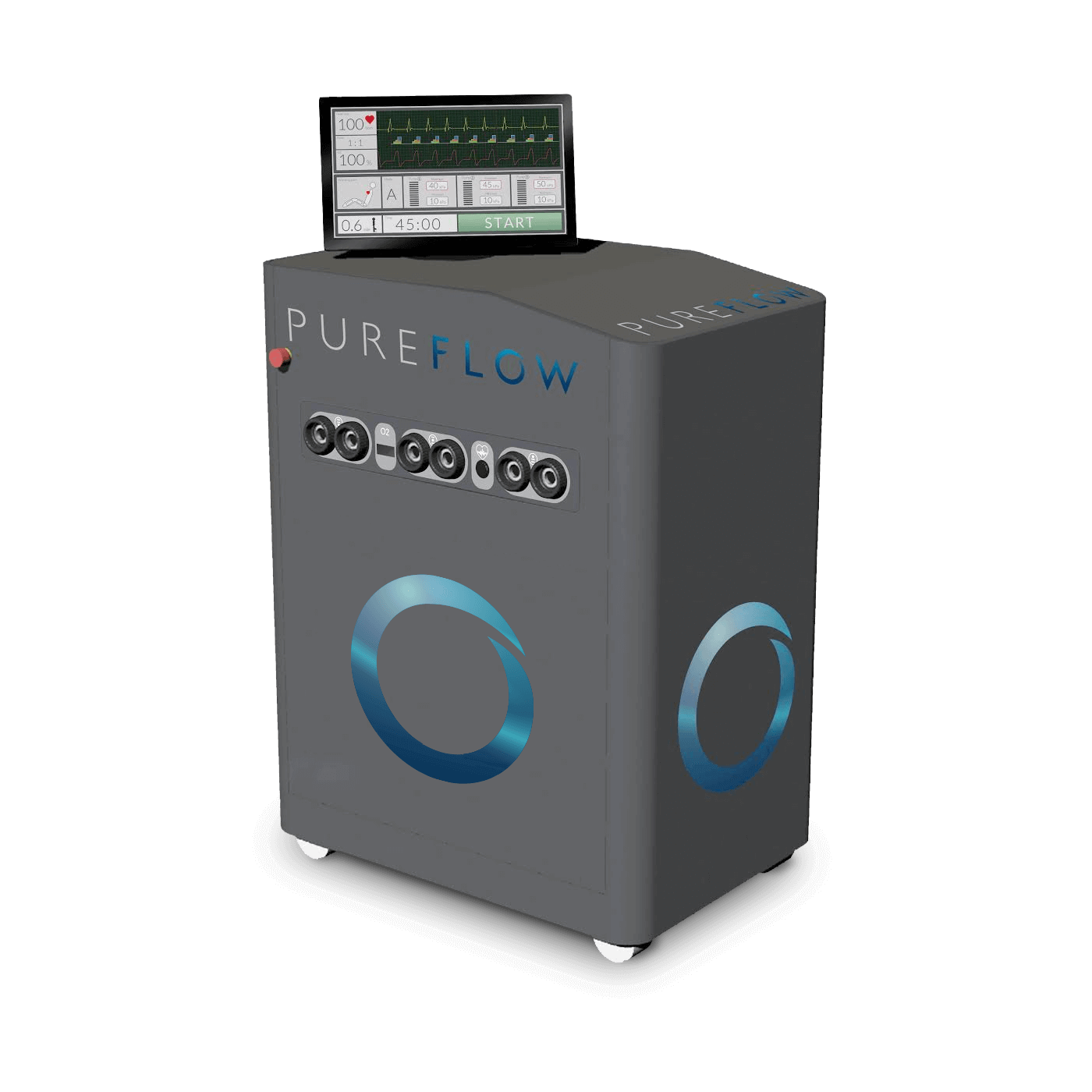 PureFlow 1 - EKG driven passive cardio exercise technology. - TheRecoveryLab.com